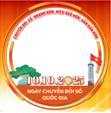 HƯỞNG ỨNG NGÀY CHUYỂN ĐỔI SỐ QUỐC GIA 10/10/2025