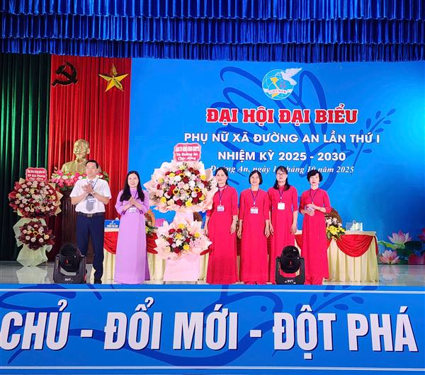  Đại hội đại biểu Hội Liên hiệp Phụ nữ xã Đường An  lần thứ I, nhiệm kỳ 2025–2030.