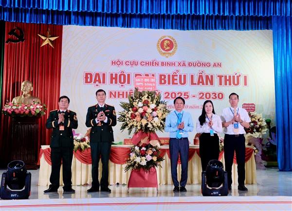Đại hội đại biểu Hội Cựu chiến binh xã Đường An lần thứ I, nhiệm kỳ 2025–2030.