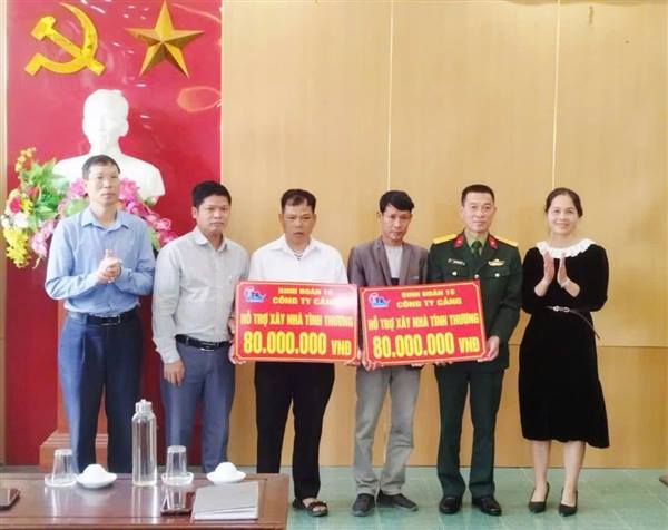 LỄ BÀN GIAO NHÀ TÌNH THƯƠNG TẶNG ĐỐI TƯỢNG CÓ HOÀN CẢNH KHÓ KHĂN TẠI XÃ ĐƯỜNG AN