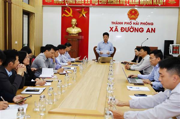 UỶ BAN MTTQ XÃ ĐƯỜNG AN TỔ CHỨC HỘI NGHỊ HIỆP THƯƠNG LẦN THỨ NHẤT