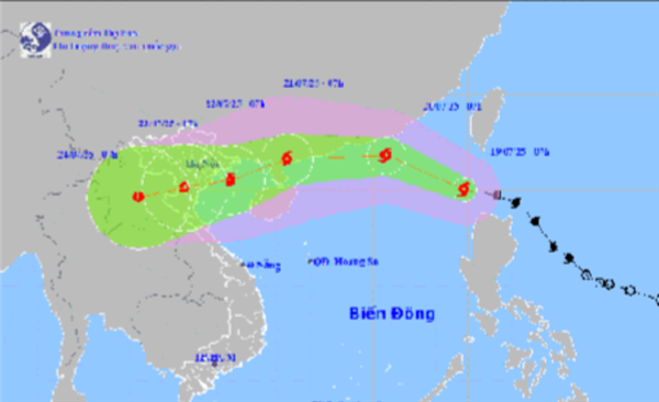 KHẨN CẤP ỨNG PHÓ VỚI BÃO SỐ 3 (BÃO WIPHA )