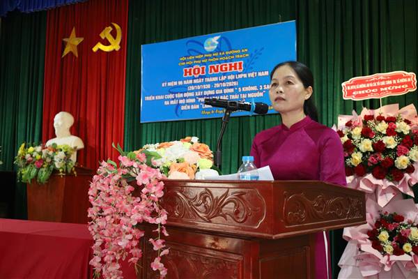 Hội Liên hiệp Phụ nữ xã Đường An tổ chức Diễn đàn “Lắng nghe Dân nói”