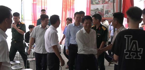 Xã Đường An tổ chức khám sơ tuyển nghĩa vụ quân sự, nghĩa vụ tham gia Công an nhân dân năm 2027