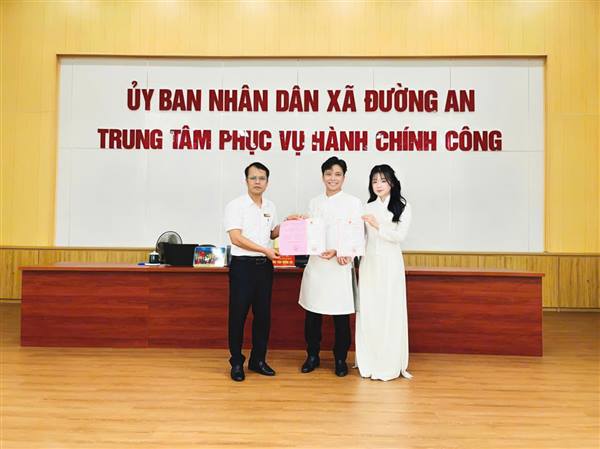 Đường An trang trọng trao Thư chúc mừng hạnh phúc – Lan tỏa giá trị gia đình trẻ