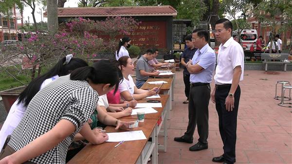 Đường An tổ chức Ngày hội hiến máu tình nguyện “Đường An Ngàn trái tim hồng” đợt 1 năm 2026