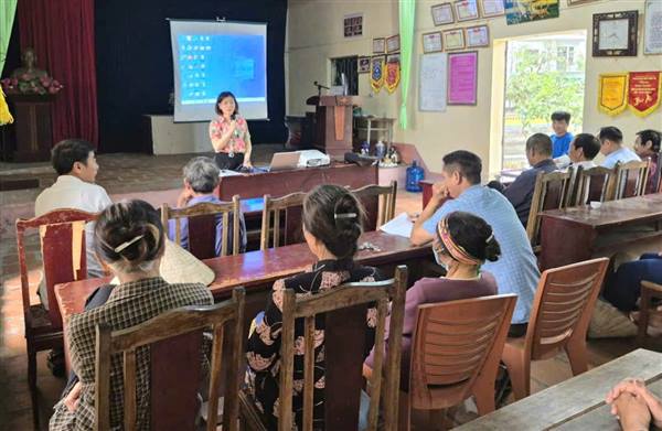 XÃ ĐƯỜNG AN: TỔ CHỨC CHUYỂN GIAO KHOA HỌC KỸ THUẬT TRONG TRỒNG TRỌT, CHĂN NUÔI CHO NÔNG DÂN