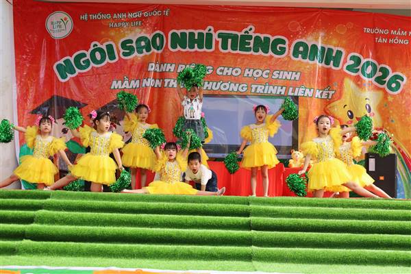 Chương trình ngoại khóa NGÔI SAO NHÍ TIẾNG ANH 2026