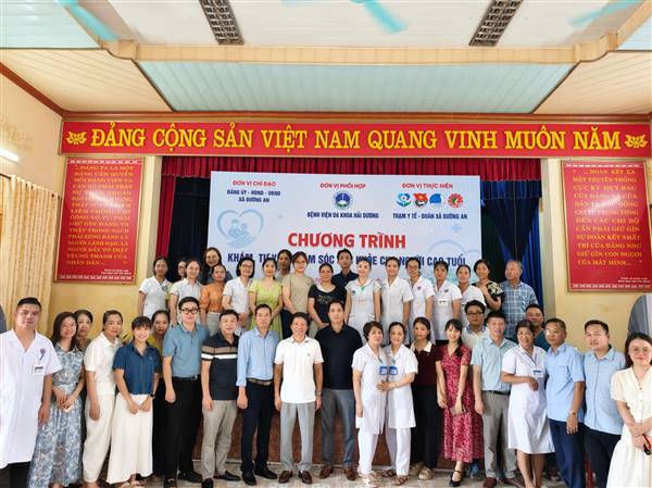Xã Đường An tổ chức chương trình khám tư vấn chăm sóc sức khỏe  cho người cao tuổi hưởng ứng “Ngày người cao tuổi Việt Nam” và “ Tháng hành động vì người cao tuổi Việt Nam”năm 2026