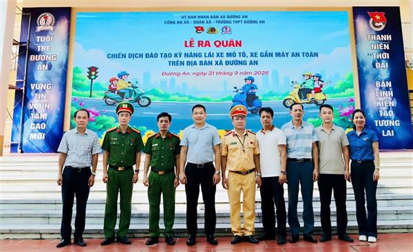 ĐƯỜNG AN RA QUÂN CHIẾN DỊCH ĐÀO TẠO KỸ NĂNG LÁI XE MÔ TÔ, XE GẮN MÁY AN TOÀN