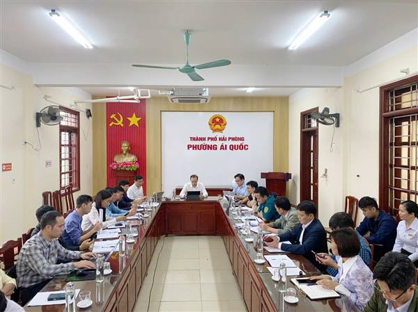 Ban Chấp hành Đảng ủy phường Ái Quốc tổ chức Hội nghị lần thứ 5 