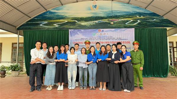 ĐOÀN CÁC PHƯỜNG ÁI QUỐC, VIỆT HOÀ, TÂN HƯNG, NAM ĐỒNG CÙNG CÁC ĐƠN VỊ TÀI TRỢ TỔ CHỨC CHƯƠNG TRÌNH “XUÂN TÌNH NGUYỆN 2026”