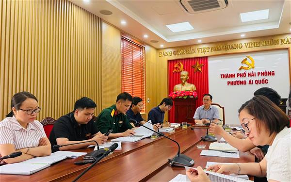 BAN CÔNG TÁC 35 PHƯỜNG TỔ CHỨC HỘI NGHỊ ĐÁNH GIÁ KẾT QUẢ CÔNG TÁC QUÝ I/2026, ĐỀ RA PHƯƠNG HƯỚNG NHIỆM VỤ QUÝ II/2026.