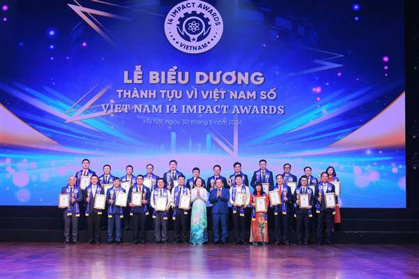 Vinh danh 142 giải pháp có "Thành tựu tác động vì Việt Nam số" năm 2026