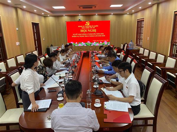 BAN CÔNG TÁC 35 PHƯỜNG TỔ CHỨC HỘI NGHỊ ĐÁNH GIÁ KẾT QUẢ CÔNG TÁC 06 THÁNG ĐẦU NĂM 2026, ĐỀ RA PHƯƠNG HƯỚNG NHIỆM VỤ 06 THÁNG CUỐI NĂM 2026.