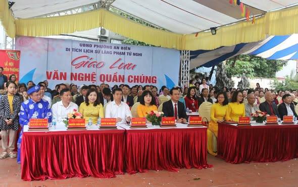 PHƯỜNG AN BIÊN LONG TRỌNG TỔ CHỨC LỄ KHAI MẠC LỄ HỘI TRUYỀN THỐNG KỶ NIỆM NGÀY THÁNH HOÁ DANH TƯỚNG PHẠM TỬ NGHI NĂM 2025