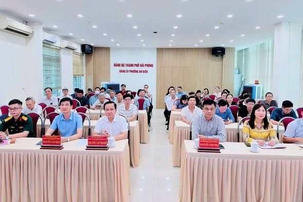 ĐẢNG UỶ PHƯỜNG AN BIÊN TIẾP SÓNG HỘI NGHỊ TRỰC TUYẾN BÁO CÁO VIÊN THÀNH PHỐ THÁNG 10 NĂM 2026