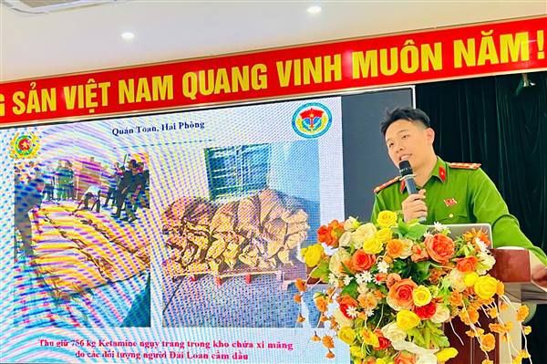 HỘI NGHỊ TUYÊN TRUYỀN, PHỔ BIẾN PHÁP LUẬT VỀ PHÒNG, CHỐNG MA TÚY