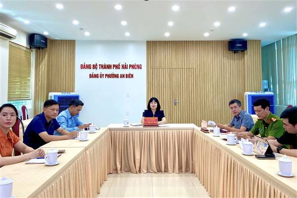 PHƯỜNG AN BIÊN TỔ CHỨC TIẾP SÓNG PHIÊN HỌP CHUYÊN ĐỀ CỦA BAN CHỈ ĐẠO CỦA CHÍNH PHỦ VỀ PHÁT TRIỂN KHOA HỌC, CÔNG NGHỆ, ĐỔI MỚI SÁNG TẠO, CHUYỂN ĐỔI SỐ VÀ ĐỀ ÁN 06