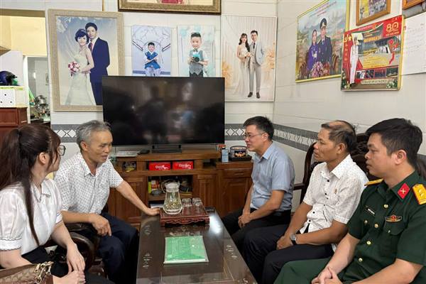 PHƯỜNG AN BIÊN BƯỚC ĐẦU ĐẠT KẾT QUẢ TÍCH CỰC TRONG CÔNG TÁC VẬN ĐỘNG HIẾN, TẶNG KỶ VẬT KHÁNG CHIẾN