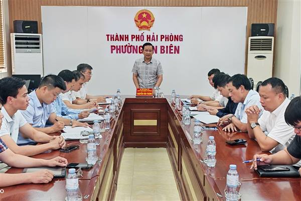 ĐẢNG ỦY PHƯỜNG AN BIÊN HỌP BÀN GIẢI PHÁP ĐẨY NHANH TIẾN ĐỘ CÁC DỰ ÁN VÀ GIẢI NGÂN VỐN ĐẦU TƯ CÔNG