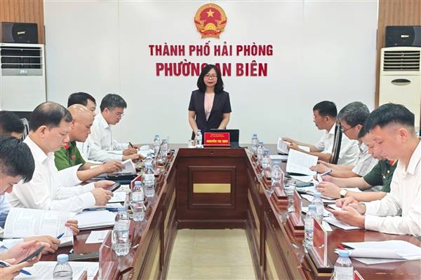ỦY BAN NHÂN DÂN PHƯỜNG AN BIÊN TỔ CHỨC PHIÊN HỌP THƯỜNG KỲ THÁNG 7 NĂM 2026