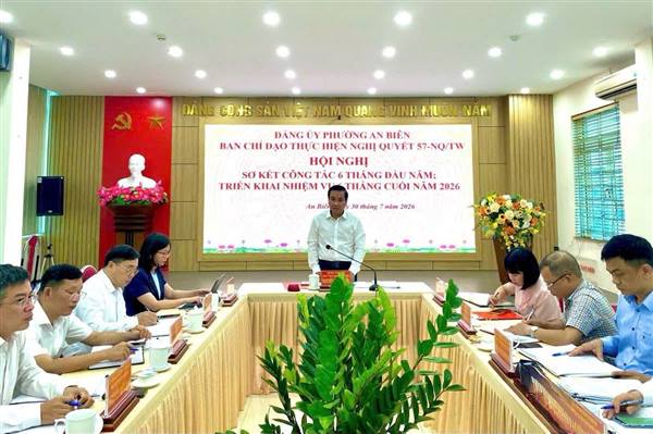 ĐẨY MẠNH CHUYỂN ĐỔI SỐ, ĐỔI MỚI SÁNG TẠO, THỰC HIỆN HIỆU QUẢ NGHỊ QUYẾT 57-NQ/TW