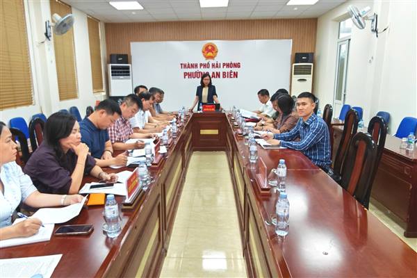 PHƯỜNG AN BIÊN CHỦ ĐỘNG TRIỂN KHAI ĐỒNG BỘ CÁC GIẢI PHÁP ỨNG PHÓ BÃO SỐ 1