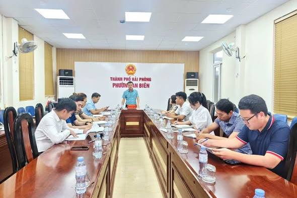 UBND PHƯỜNG AN BIÊN TỔ CHỨC HỌP ĐÁNH GIÁ TIẾN ĐỘ THỰC HIỆN CÔNG TÁC CẢI CÁCH HÀNH CHÍNH NĂM 2026
