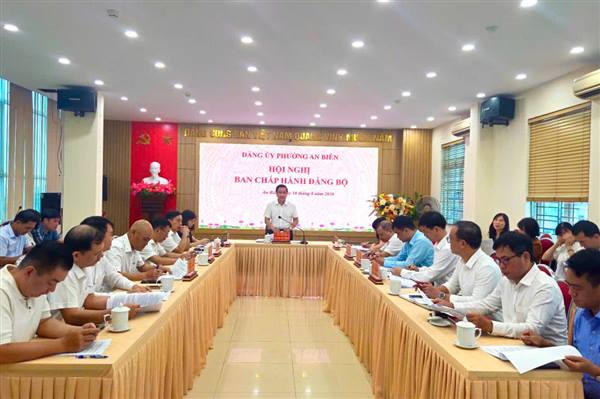 ĐẢNG ỦY PHƯỜNG AN BIÊN THỰC HIỆN QUY TRÌNH KIỆN TOÀN TỔ CHỨC ĐẢNG CÁC TRƯỜNG HỌC SAU SẮP XẾP