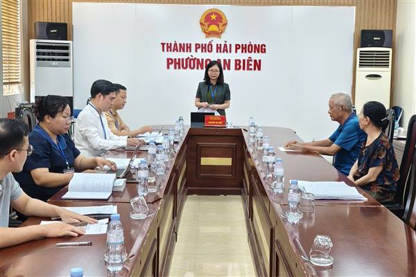 CHỦ TỊCH UBND PHƯỜNG AN BIÊN TIẾP CÔNG DÂN ĐỊNH KỲ THÁNG 8/2026