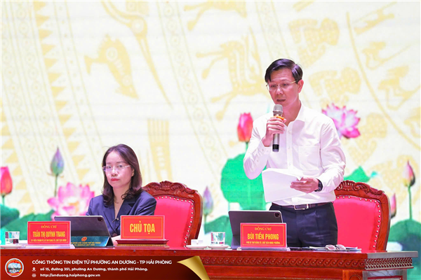 Phường An Dương tăng cường đối thoại, phát huy dân chủ cơ sở