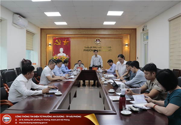 ỦY BAN NHÂN DÂN PHƯỜNG AN DƯƠNG TỔ CHỨC HỌP BÌNH XÉT HỒ SƠ ĐỀ NGHỊ TRUY TẶNG DANH HIỆU “BÀ MẸ VIỆT NAM ANH HÙNG”