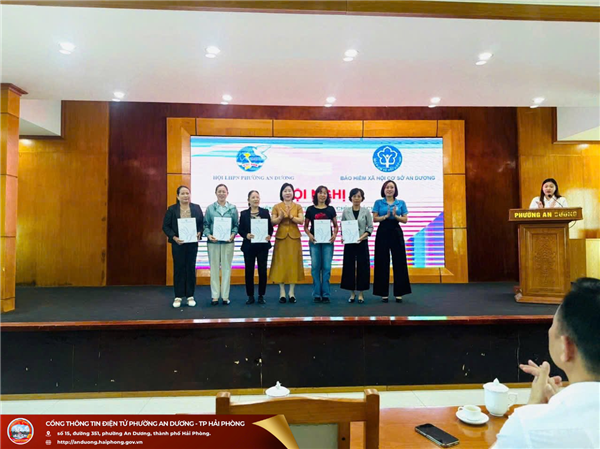 Hội LHPN phường An Dương đẩy mạnh tuyên truyền chính sách BHXH, BHYT tự nguyện