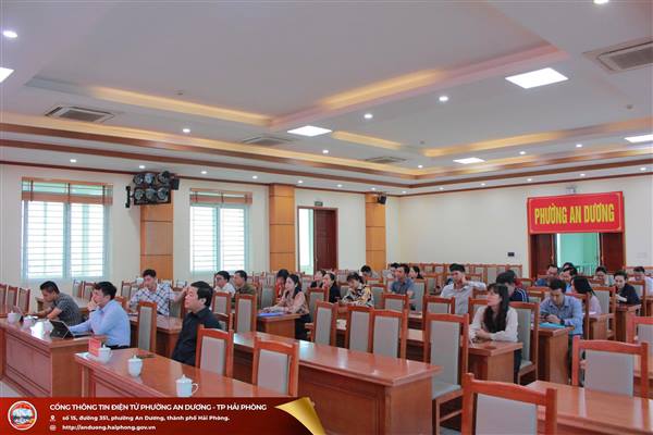 Nâng cao kỹ năng sử dụng phần mềm CCHC và công tác văn thư – lưu trữ cho cán bộ, công chức phường An Dương