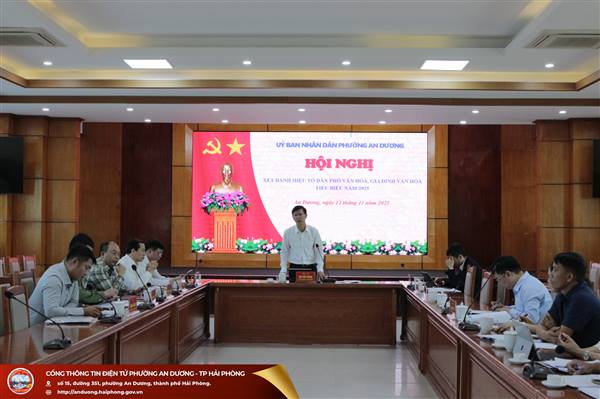 Phát huy sức mạnh đoàn kết - Xây dựng tổ dân phố, gia đình văn hóa tiêu biểu 