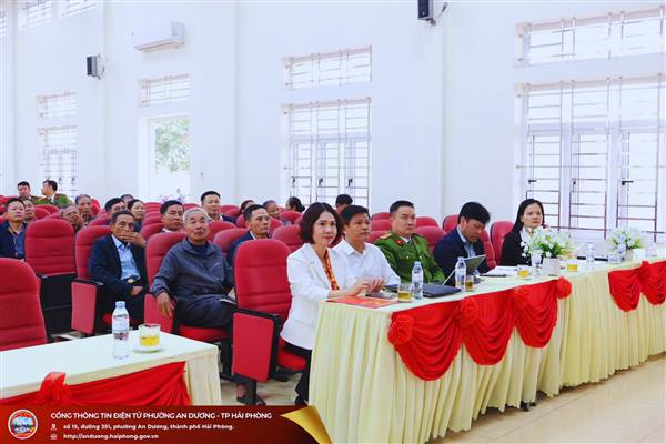 PHƯỜNG AN DƯƠNG TIẾP XÚC CỬ TRI CHUẨN BỊ KỲ HỌP THƯỜNG LỆ CUỐI NĂM 2025