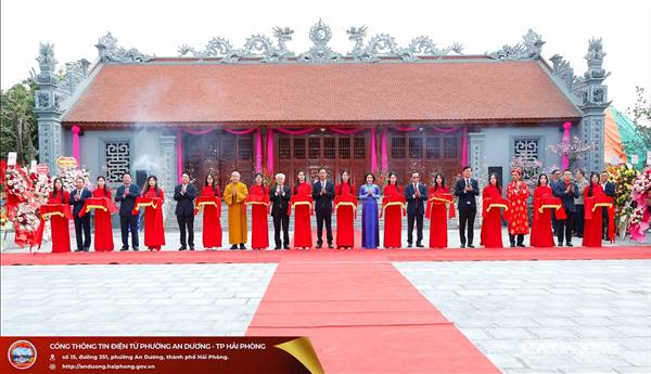 TRANG TRỌNG LỄ KHÁNH THÀNH DI TÍCH LỊCH SỬ - VĂN HÓA CẤP QUỐC GIA ĐÌNH - ĐỀN - MIẾU LÀNG ĐỒNG DỤ