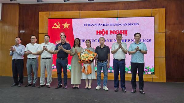 Ủy ban nhân dân phường An Dương tổ chức Hội nghị Tiếp xúc doanh nghiệp năm 2025