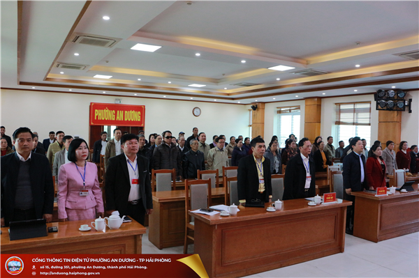 Kỳ họp thứ 3 - Uỷ ban Mặt trận Tổ quốc Việt Nam phường An Dương