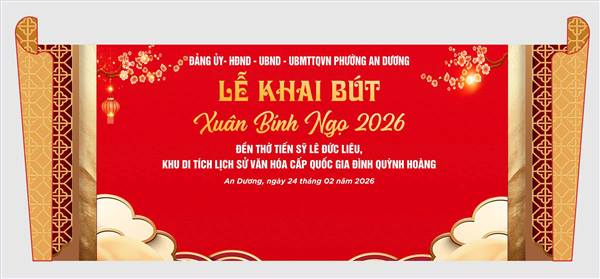 Ủy ban nhân dân phường An Dương rà soát các dòng họ hiếu học và học hàm, học vị đề nghị vinh danh tại Lễ khai bút Xuân Bính Ngọ 2026