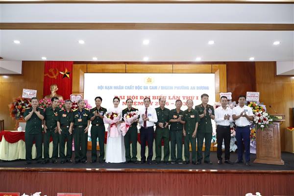 Đại hội Nạn nhân chất độc Da cam/Dioxin phường An Dương lần thứ I, nhiệm kỳ 2026-2031