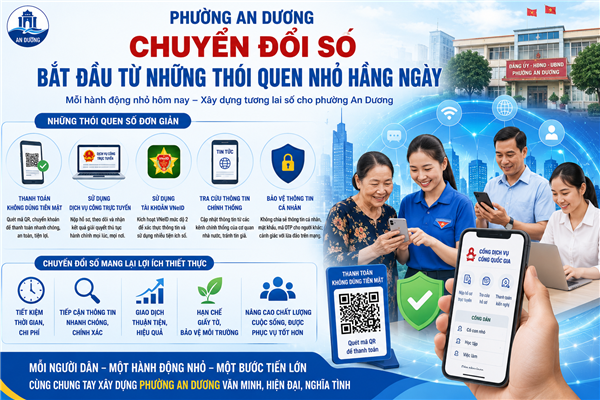 Chuyển đổi số bắt đầu từ những thói quen nhỏ hằng ngày