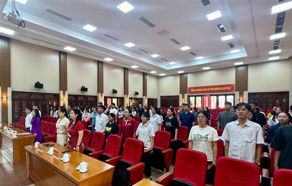 Trung tâm Chính trị phường An Dương khai giảng lớp bồi dưỡng lý luận chính trị dành cho đảng viên mới khóa III năm 2026