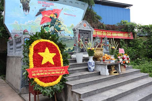 Phường An Dương trang trọng tổ chức lễ cầu siêu, dâng hương tưởng niệm các Anh hùng liệt sĩ