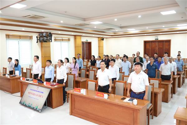 ỦY BAN MTTQ VIỆT NAM PHƯỜNG AN DƯƠNG TỔ CHỨC HỘI NGHỊ LẦN THỨ 4, NHIỆM KỲ 2025 – 2030