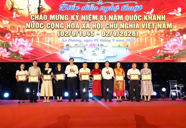 Phường An Dương: Tổng kết hoạt động hè 2026 và Kỷ niệm 81 năm Quốc khánh 2/9