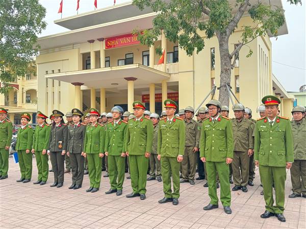 Công an phường An Hải ra quân thực hiện cao điểm tấn công, trấn áp tội phạm, bảo đảm an ninh, trật tự các sự kiện lớn 
và Tết Nguyên đán Bính Ngọ 2026