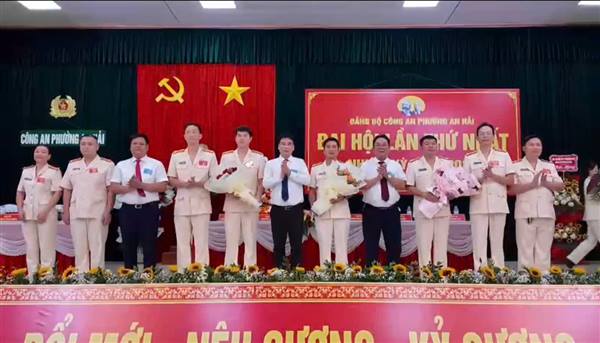 ĐẠI HỘI ĐẢNG BỘ CÔNG AN PHƯỜNG AN HẢI LẦN THỨ NHẤT, NHIỆM KỲ 2025 - 2030
