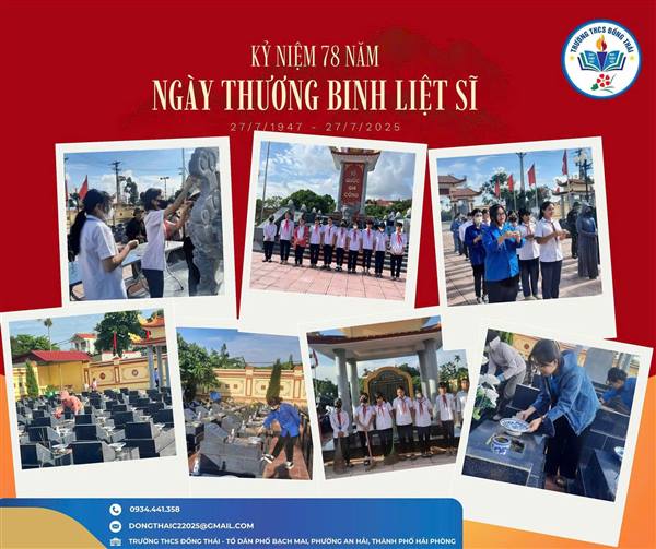 Thầy và trò trường THCS Đồng Thái hướng về phường An Hải (mới): Lan tỏa trách nhiệm – tri ân – khát vọng